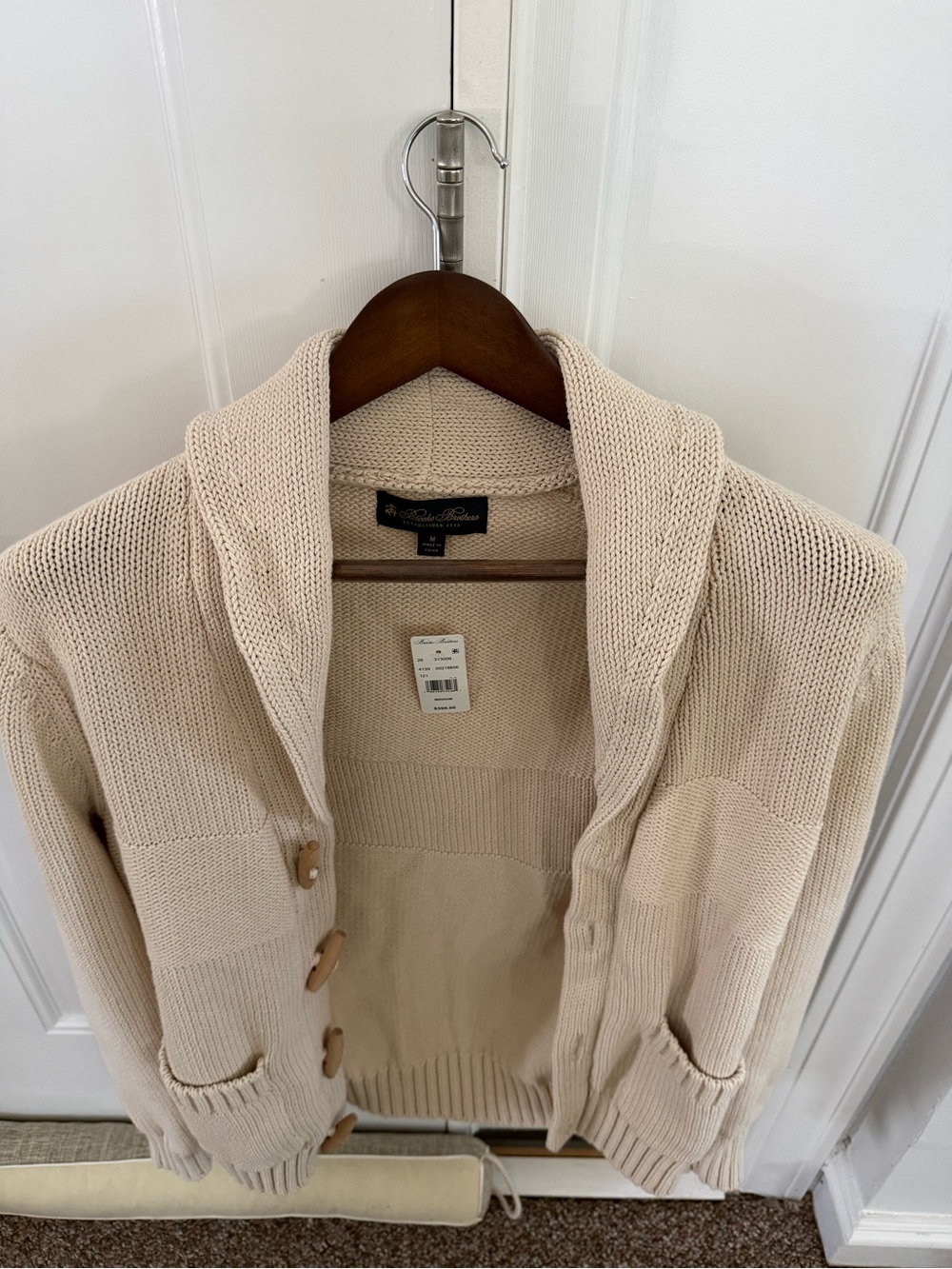 Tommy Bahama Abbey Stone  Half-Zip Knit Sweater mock neckline straight hemline - Picture 6 of 6